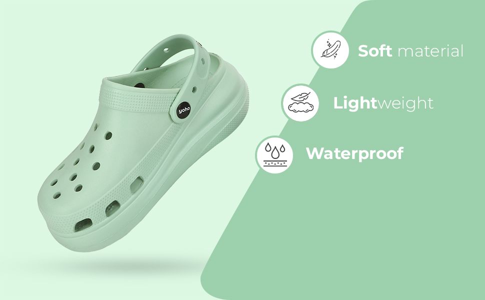 High Heeled Clogs for Women