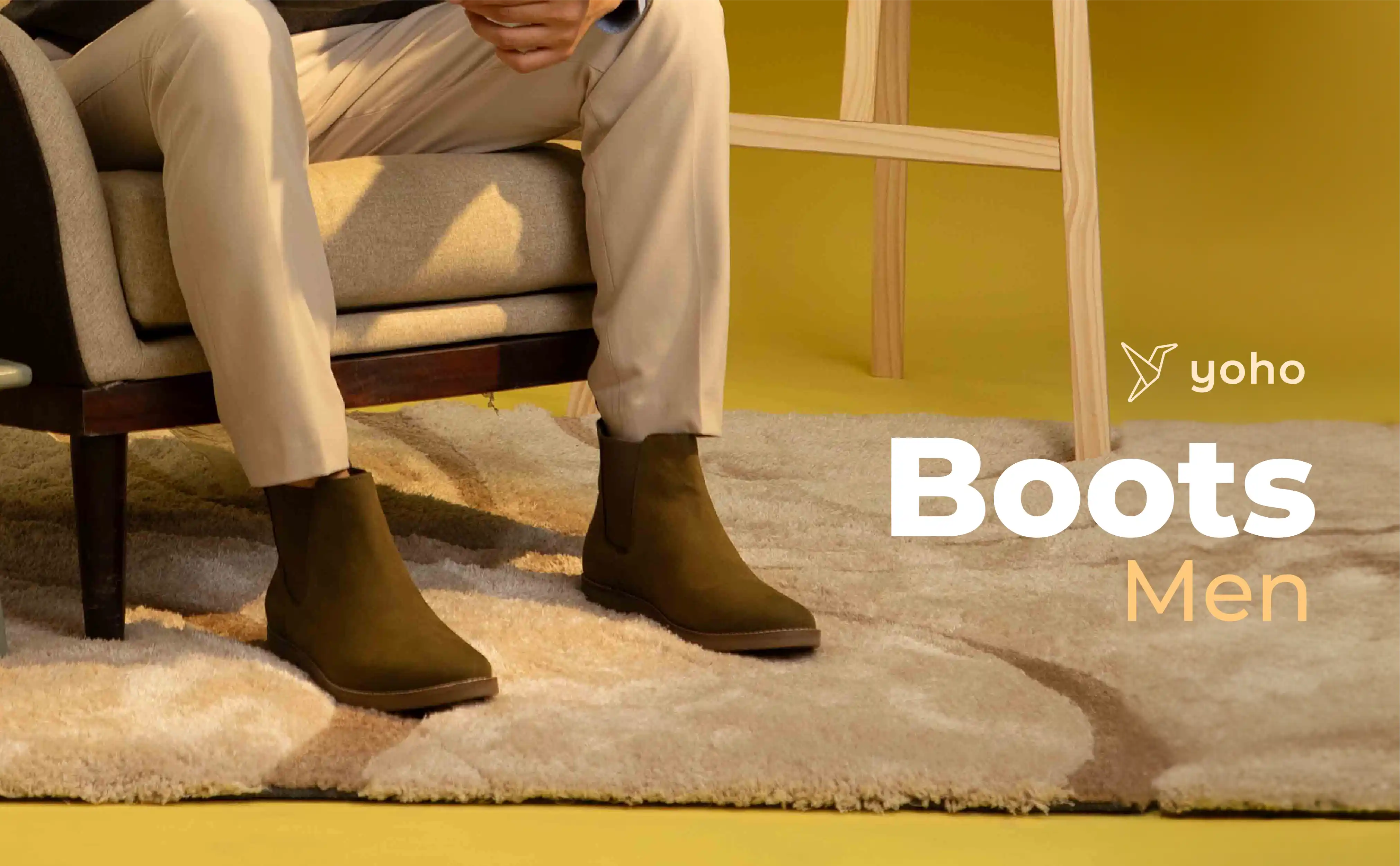 Men Chelsea Boots Suede
