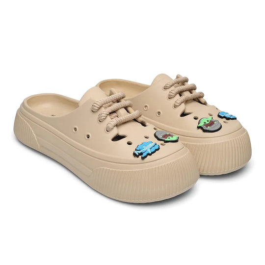 Wanderz CL Clogs for Women - Beige