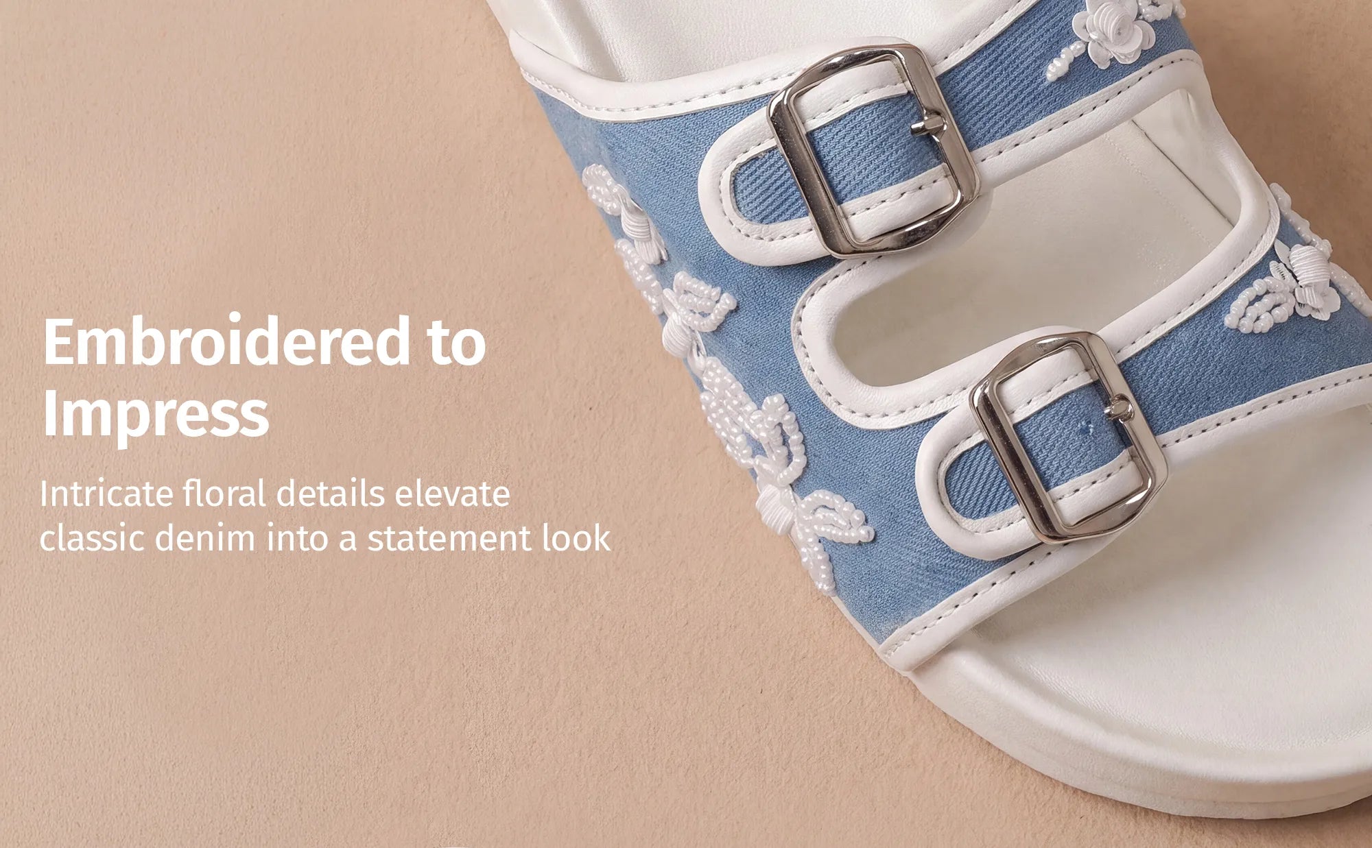 Tropica Denim Sandals For Women