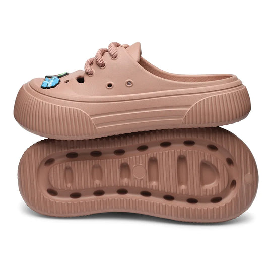 Wanderz CL Clogs for Women - Peach