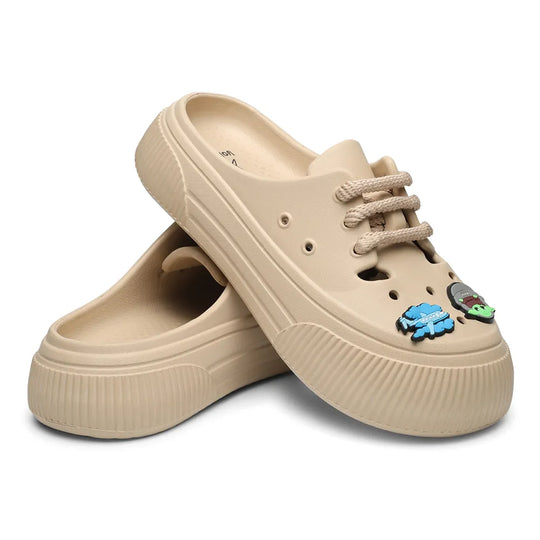 Wanderz CL Clogs for Women - Beige