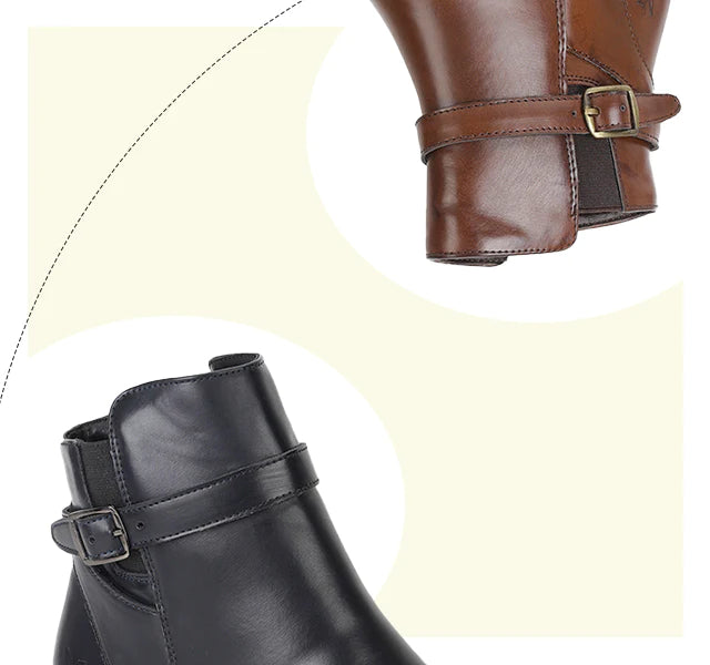 Slays Collar Strap Boots