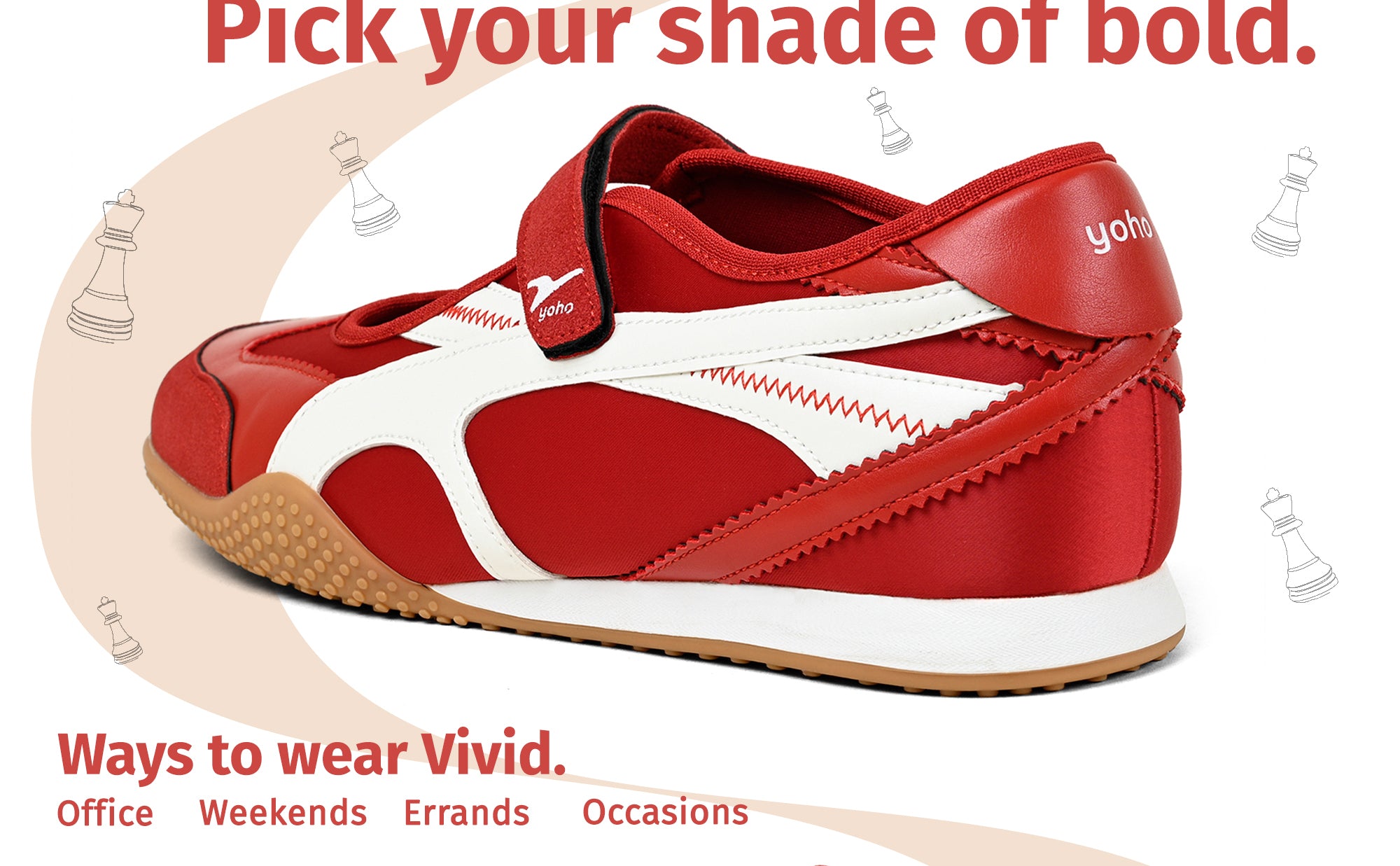 Juno Vivid Mary Jane Sneakers For Women