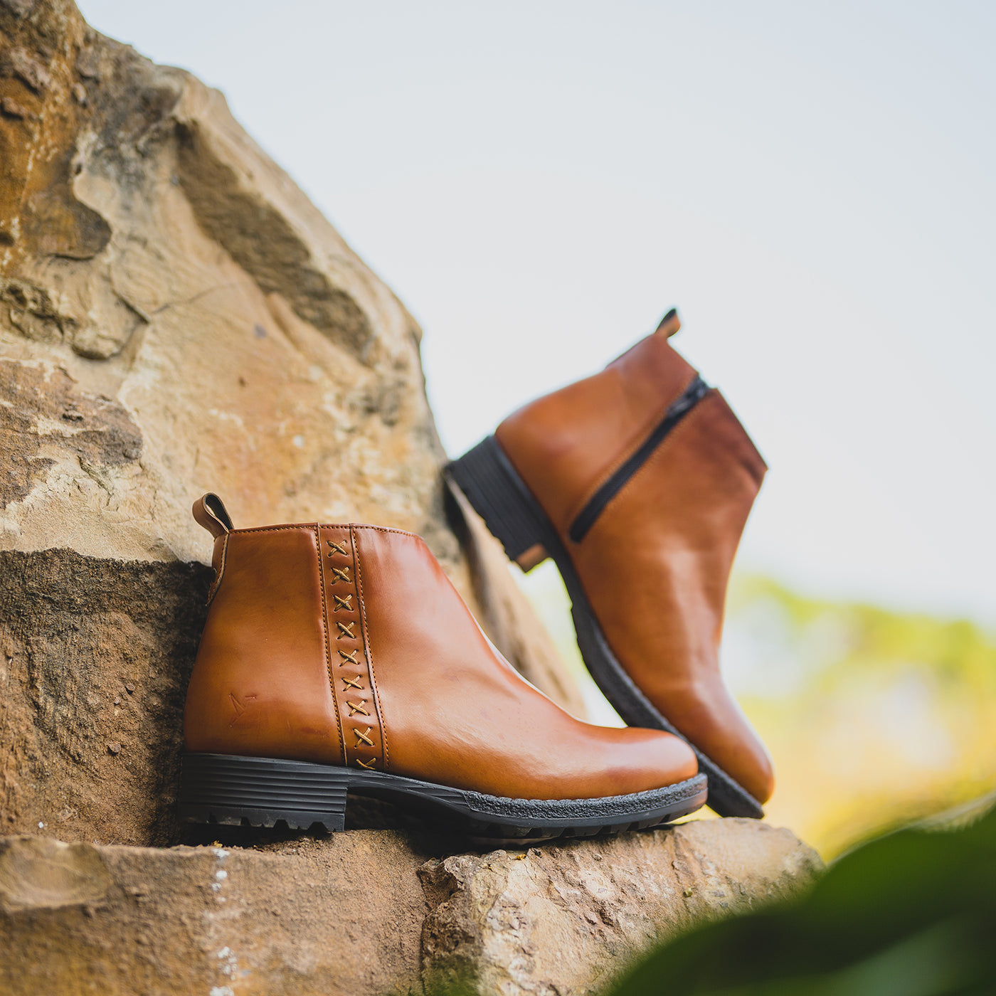 Slays Cross Stitch Boots